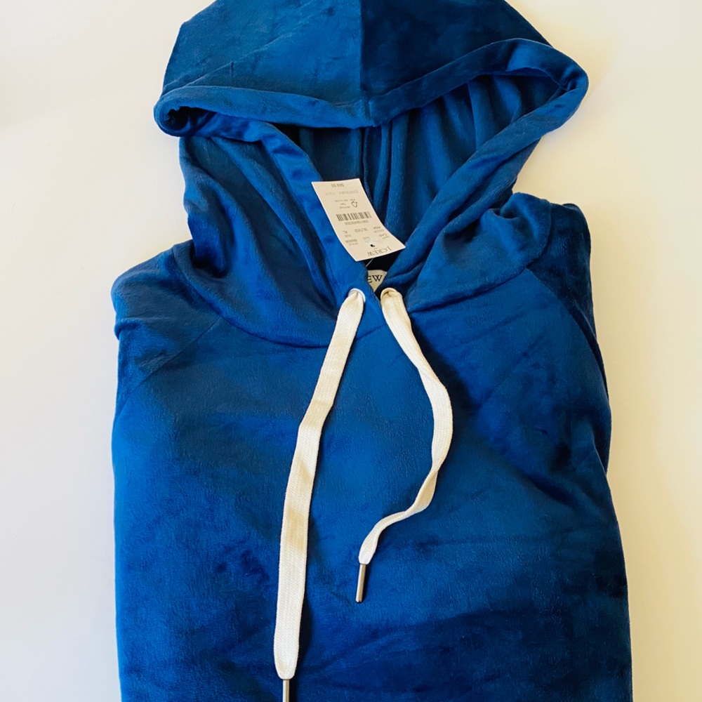 J. Crew New with Tags Super Soft Navy Blue Sweatshirt